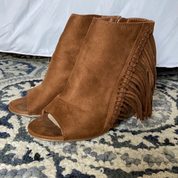 Booties with fringe by Coconuts by Matisse - Picture 9 of 12